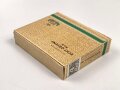 Schachtel Zigaretten "Echt Orient No.5" ungeöffnet , Steuerbanderole mit Hakenkreuz, leicht eingedrückt