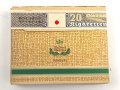 Schachtel Zigaretten "Echt Orient No.5" ungeöffnet , Steuerbanderole mit Hakenkreuz, leicht eingedrückt