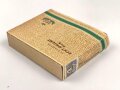 Schachtel Zigaretten "Echt Orient No.5" ungeöffnet , Steuerbanderole mit Hakenkreuz, leicht eingedrückt