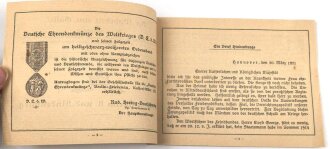 Deutsche Ehrendenkmünze des Weltkrieges 1914-1918....