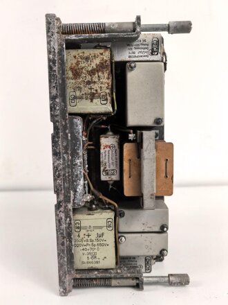 Luftwaffe, Umformer U.10/E, Ln 27377 für Fu.G 10. Funktion nicht geprüft, ungereinigt.