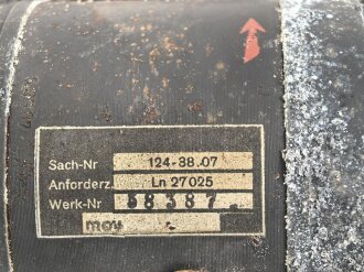 Luftwaffe Umformer U.17 , Ln26985 für FuG 16. War allem Anschein nach nie lackiert, Funktion nicht geprüft