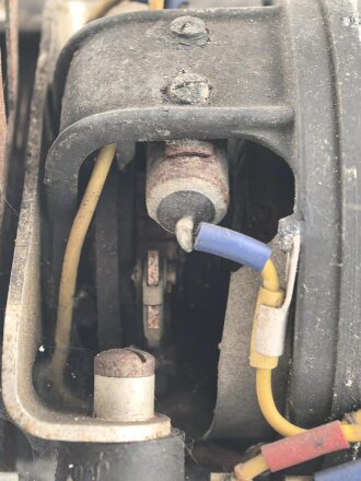 Luftwaffe Umformer U.17 , Ln26985 für FuG 16. War allem Anschein nach nie lackiert, Funktion nicht geprüft