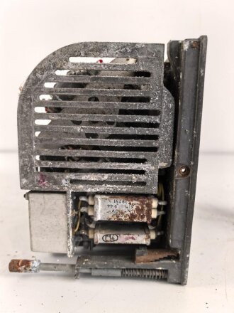 Luftwaffe Umformer U.17 , Ln26985 für FuG 16. War allem Anschein nach nie lackiert, Funktion nicht geprüft