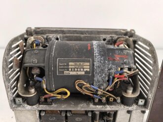 Luftwaffe Umformer U.17 , Ln26985 für FuG 16. War allem Anschein nach nie lackiert, Funktion nicht geprüft