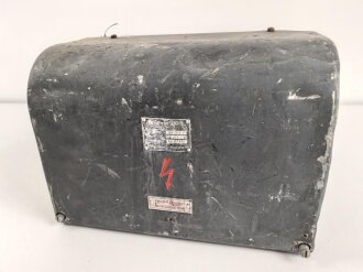 Luftwaffe Umformer U/10 s, Ln 27375, Einankerumformer für den Sender der FuG10-Anlage. Originallack, Funktion nicht geprüft