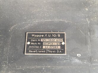Luftwaffe Umformer U/10 s, Ln 27375, Einankerumformer für den Sender der FuG10-Anlage. Originallack, Funktion nicht geprüft