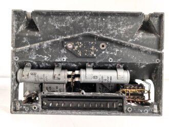 Luftwaffe Umformer U/10 s, Ln 27375, Einankerumformer für den Sender der FuG10-Anlage. Originallack, Funktion nicht geprüft