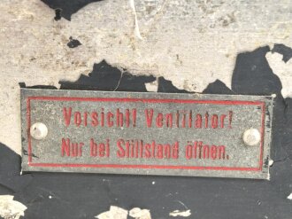 Luftwaffe Umformer U/10 s, Ln 27375, Einankerumformer für den Sender der FuG10-Anlage. Originallack, Funktion nicht geprüft