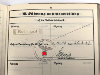 Luftwaffe, Wehrstammbuch eines Angehörigen zunächst Flieger Ausbildungs Regiment 53 Straubing, Flugzeugführerschule Prag, zuletzt Fliegerhorstkommandantur E24/IV.