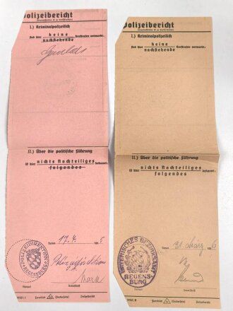 Heer, Wehrstammbuch eines Angehörigen zunächst Infanterie Regiment 41, danach Infanterie Regiment 289 und 480. Eisernes Kreuz 2. Klasse, Verwundetenabzeichen in silber, Ostmedaille.  Rußlandfeldzug.