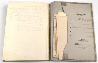 Heer, Wehrstammbuch eines zunächst Angehörigen Infanterie Ersatz Btl 19 München, danach weitere Infanteristische Einheiten, Heereswaffenmeisterschule, zuletzt Beobachtungs Ersatz und Ausbildungs Abteilung 7.