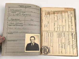 Heer, Wehrstammbuch eines zunächst Angehörigen...