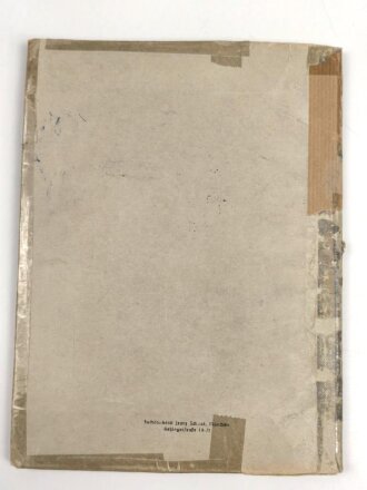 Heer, Wehrstammbuch eines zunächst Angehörigen Infanterie Ersatz Btl 19 München, danach weitere Infanteristische Einheiten, Heereswaffenmeisterschule, zuletzt Beobachtungs Ersatz und Ausbildungs Abteilung 7.