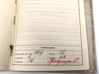 Heer, Wehrstammbuch eines zunächst Angehörigen Infanterie Ersatz Btl 19 München, danach weitere Infanteristische Einheiten, Heereswaffenmeisterschule, zuletzt Beobachtungs Ersatz und Ausbildungs Abteilung 7.