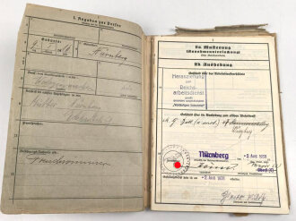 Heer, Wehrstammbuch eines Angehörigen zunächst...