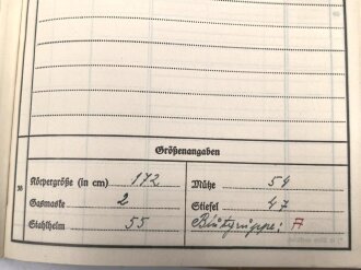 Heer, Wehrstammbuch eines Angehörigen zunächst Infanterie Ersatz Btl. 342, danach weitere Infanteristische Einheiten, zuletzt Grenadier Regiment 72. Rußlandfeldzug, Angriff zur Eroberung der Festung Sewastopol,