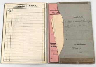 Heer, Wehrstammbuch eines Angehörigen zunächst Infanterie Ersatz Btl. 342, danach weitere Infanteristische Einheiten, zuletzt Grenadier Regiment 72. Rußlandfeldzug, Angriff zur Eroberung der Festung Sewastopol,