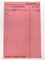 Heer, Wehrstammbuch eines Angehörigen der Artillerie Ersatz Abteilung 114 Eger, danach diverse weitere Artillerieabteilungen, am 20.7.44 entlassen. Eingetragenes Verwundetenabzeichen schwarz und silber, Rußlandfeldzug.