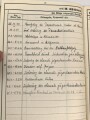 Heer, Wehrstammbuch eines Angehörigen zunächst Pionier Ersatz Btl. 46 Regensburg, danach verschiedene Grenadier und Pionier Einheiten.