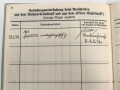 Heer, Wehrstammbuch eines Angehörigen zunächst Infanterie Ersatz Btl. 21 Fürth., danach weiter Infanterieeinheiten, Ab Oktober 1942 beim Wehrbezirkskommando Fürth.