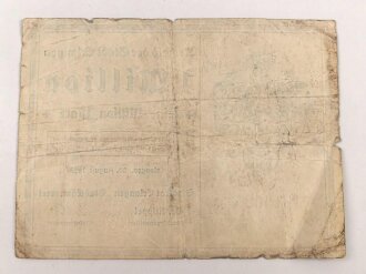 Erlangen,  Notgeldschein 1 Million