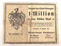 Erlangen,  Notgeldschein 1 Million