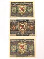 Naumburg, 3 Notgeldscheine
