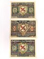 Naumburg, 3 Notgeldscheine