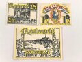 Ostseebad Wustrow, 3 Notgeldscheine