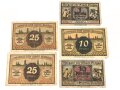 Stadt Glogau, 5 Notgeldscheine