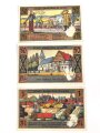 Stadt Brárntrup in Lippe, 3 Notgeldscheine