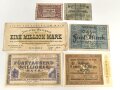 Frankfurt am Main,  6 Notgeldscheine
