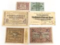 Frankfurt am Main,  6 Notgeldscheine