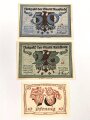 Arnstadt,  3 Notgeldscheine