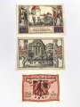 Arnstadt,  3 Notgeldscheine