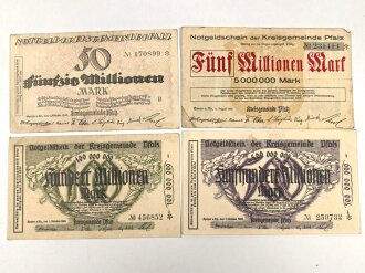 Speyer, 4 Notgeldscheine