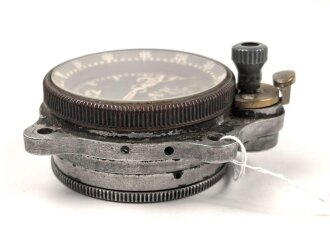 Luftwaffe Borduhr Bo-UK1, Junghans Werk, läuft einwandfrei. Die Uhrwerksabdeckunf lose innliegend