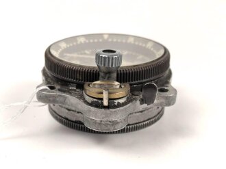 Luftwaffe Borduhr Bo-UK1, Junghans Werk, läuft einwandfrei. Die Uhrwerksabdeckunf lose innliegend