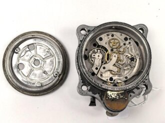 Luftwaffe Borduhr Bo-UK1, Junghans Werk, läuft einwandfrei. Die Uhrwerksabdeckunf lose innliegend