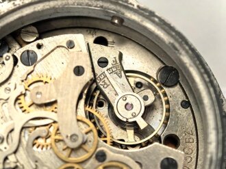 Luftwaffe Borduhr Bo-UK1, Junghans Werk, läuft einwandfrei. Die Uhrwerksabdeckung lose innliegend