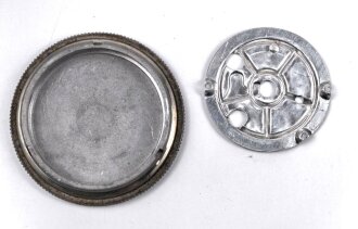Luftwaffe Borduhr Bo-UK1, Junghans Werk, läuft einwandfrei. Die Uhrwerksabdeckung lose innliegend