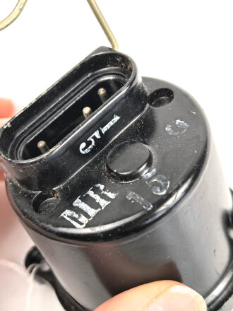 Luftwaffe, elektrischer Temperaturanzeiger Fl 20342, verbaut in Bf 109 und FW 190. Funktion nicht geprüft