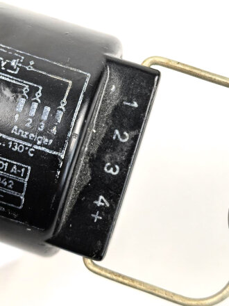 Luftwaffe, elektrischer Temperaturanzeiger Fl 20342, verbaut in Bf 109 und FW 190. Funktion nicht geprüft