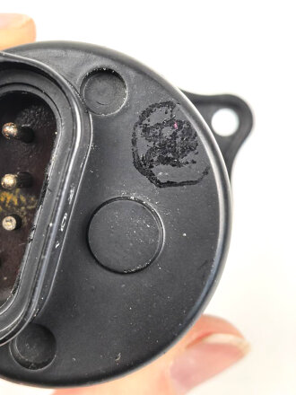 Luftwaffe, elektrischer Temperaturanzeiger für Außenlufttemperatur Fl 20349. Funktion nicht geprüft