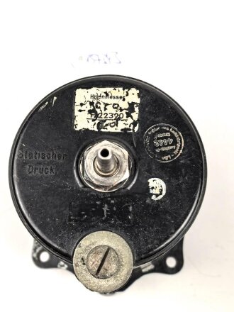 Luftwaffe Fein- Grob Höhenmesser Fl 22320, Funktion nicht geprüft