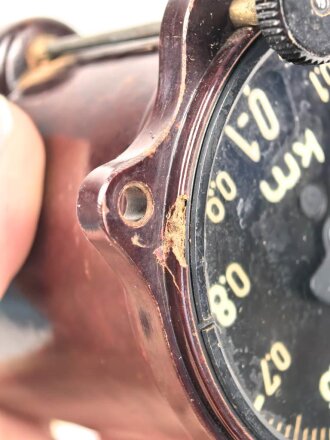 Luftwaffe Fein- Grob Höhenmesser Fl 22320, Funktion nicht geprüft