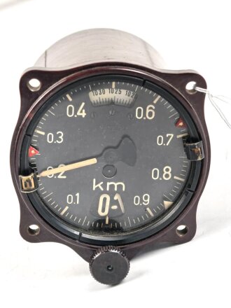 Luftwaffe Fein- Grob Höhenmesser Fl 22320, Funktion nicht geprüft