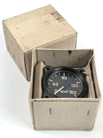 Luftwaffe Einfach Druckmesser Fl 20516-3. Funktion nicht...