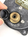Luftwaffe Einfach Druckmesser Fl 20516-3. Funktion nicht geprüft, so unter anderem in He162 verbaut, Unverbautes Stück im originalen Umkarton